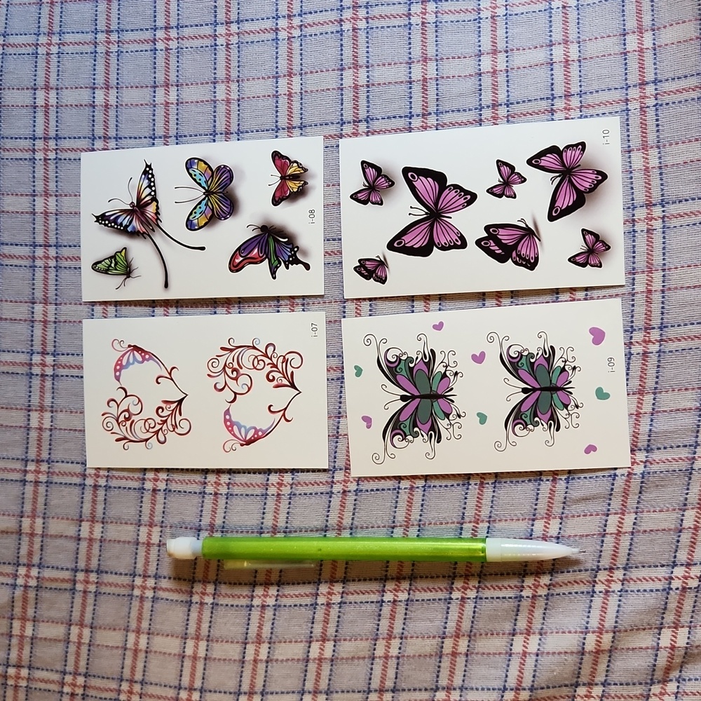 Butterfly Temporary tattoos